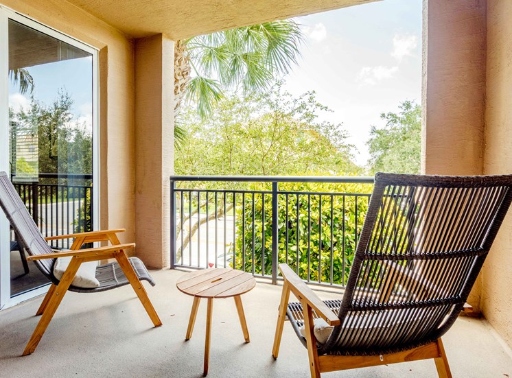 Vizcaya Lakes at Renaissance Commons features spacious private balconies or patios.